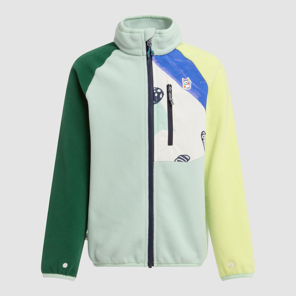 Avan bio-fleece jacket Upcycled Avan Bio-Fleecejacke - upcycled