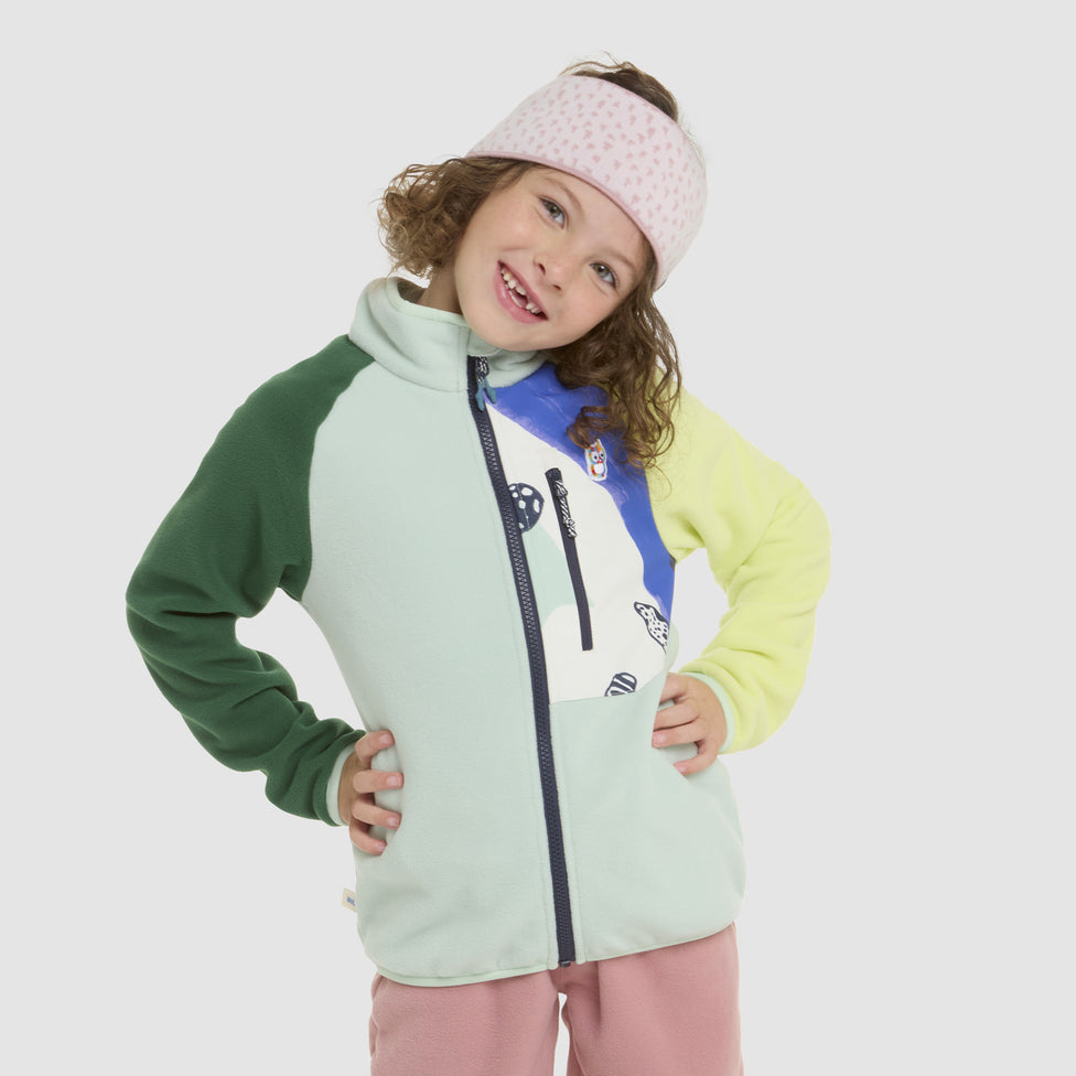 Avan bio-fleece jacket Upcycled Avan Bio-Fleecejacke - upcycled