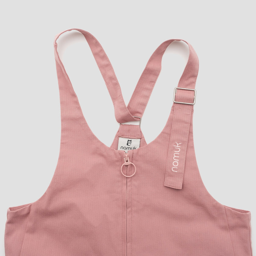 Eri leichte Ripstop Latzhose kurz (5)