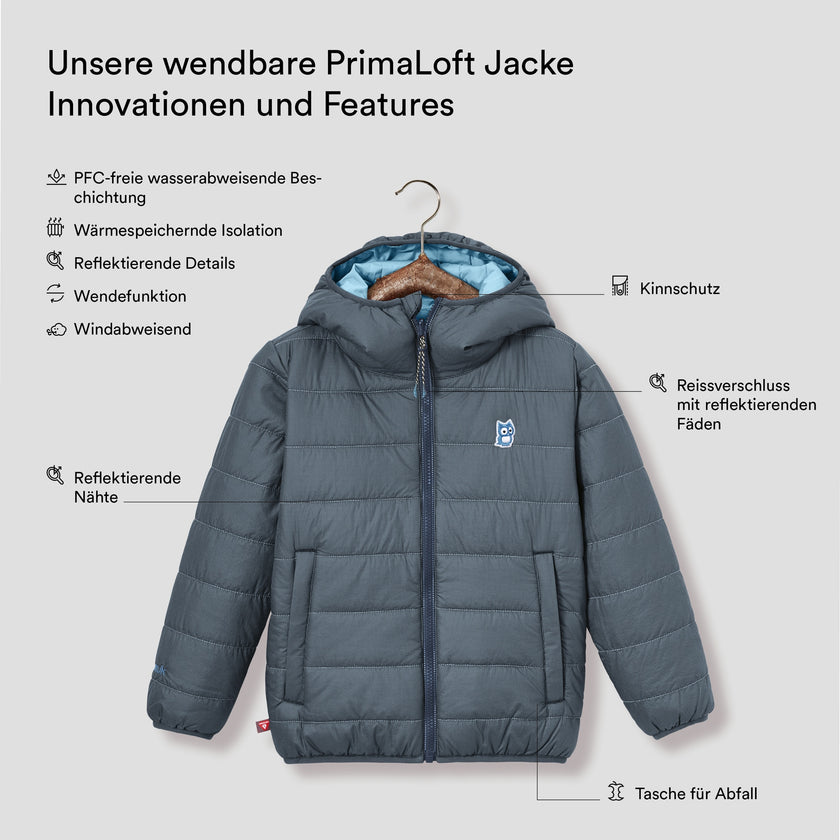 Glow wendbare PrimaLoft Jacke (6)