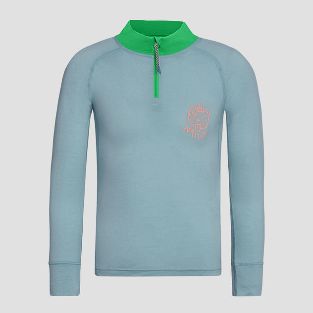 Honu Merino half-zip longsleeve  Honu Merino Half-Zip Longsleeve
