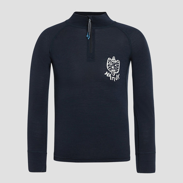 Honu Merino half-zip longsleeve  Honu Merino Half-Zip Longsleeve