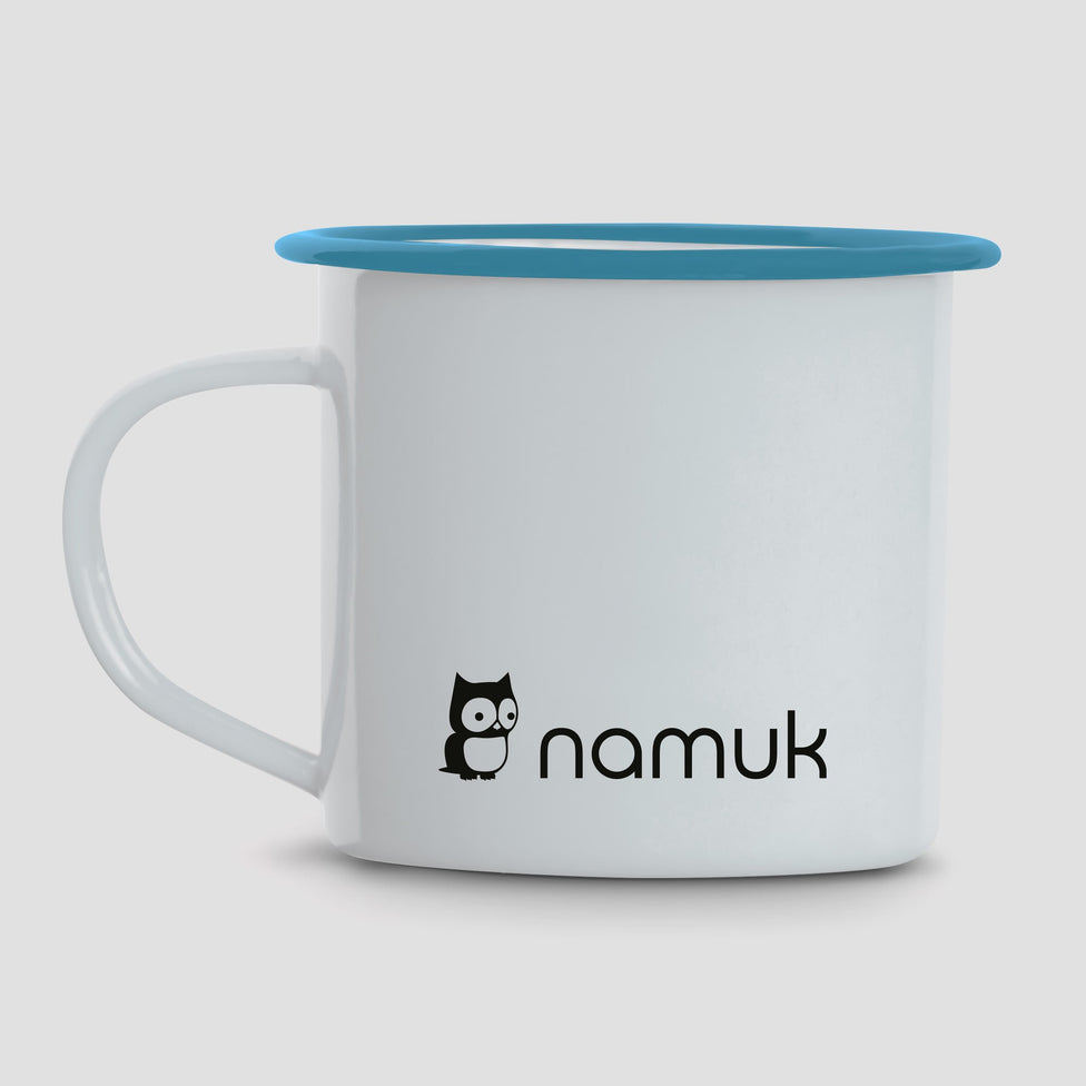 Kopi enamel mug Kopi Emaille Tasse