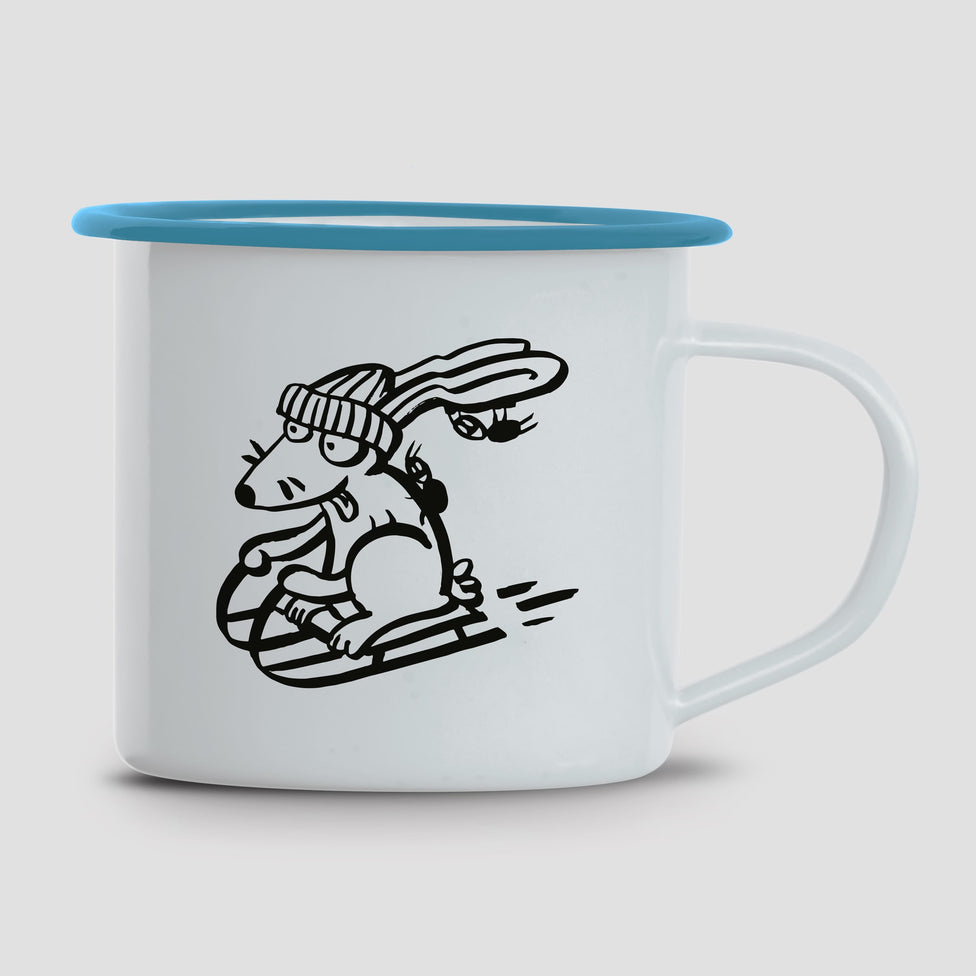 Kopi enamel mug Kopi Emaille Tasse