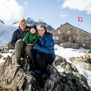 Aufwachsen auf 2795 m: Familienleben auf der Tierberglihütte