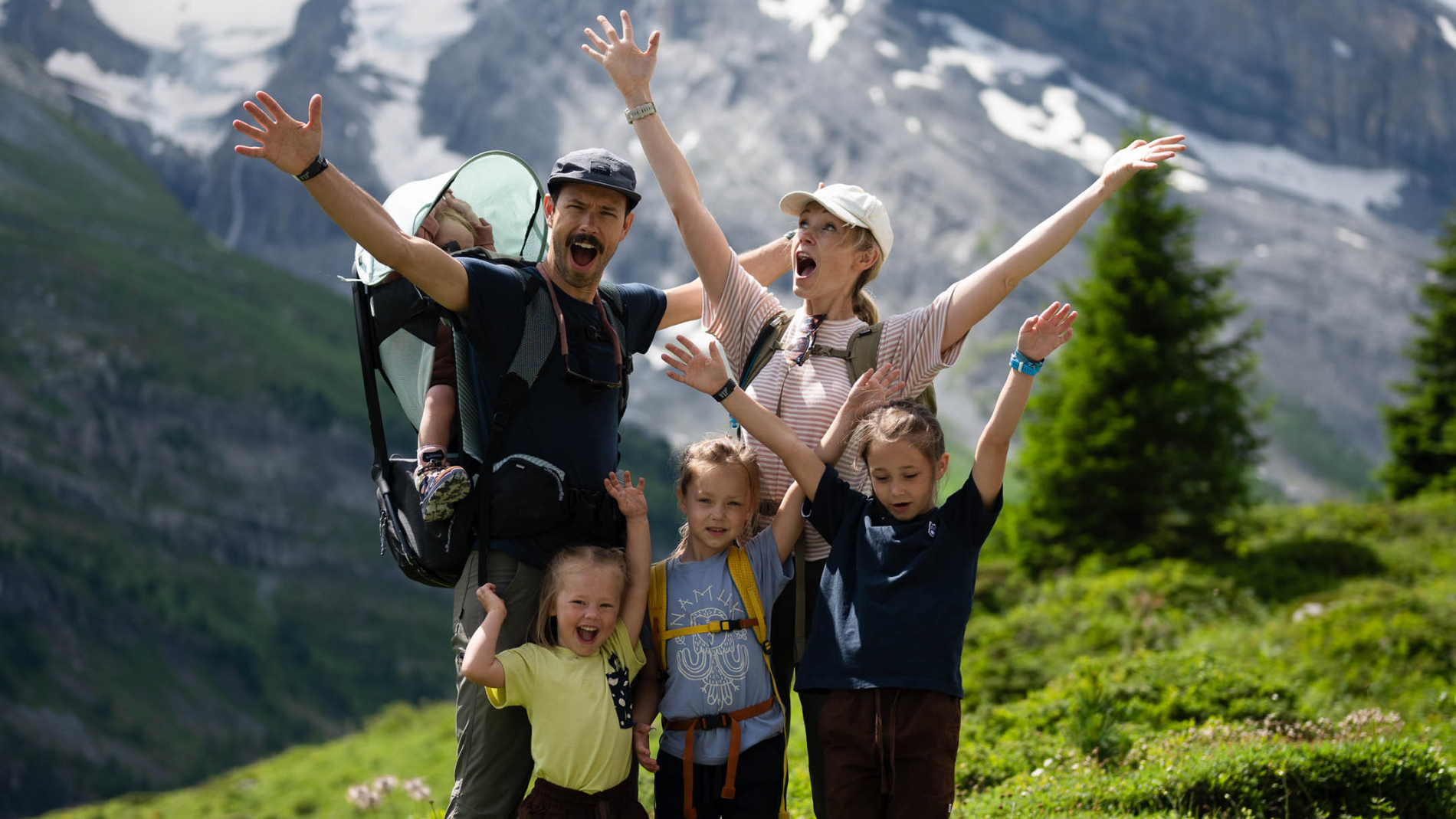 Adventures in Switzerland: The Walton family on a visit