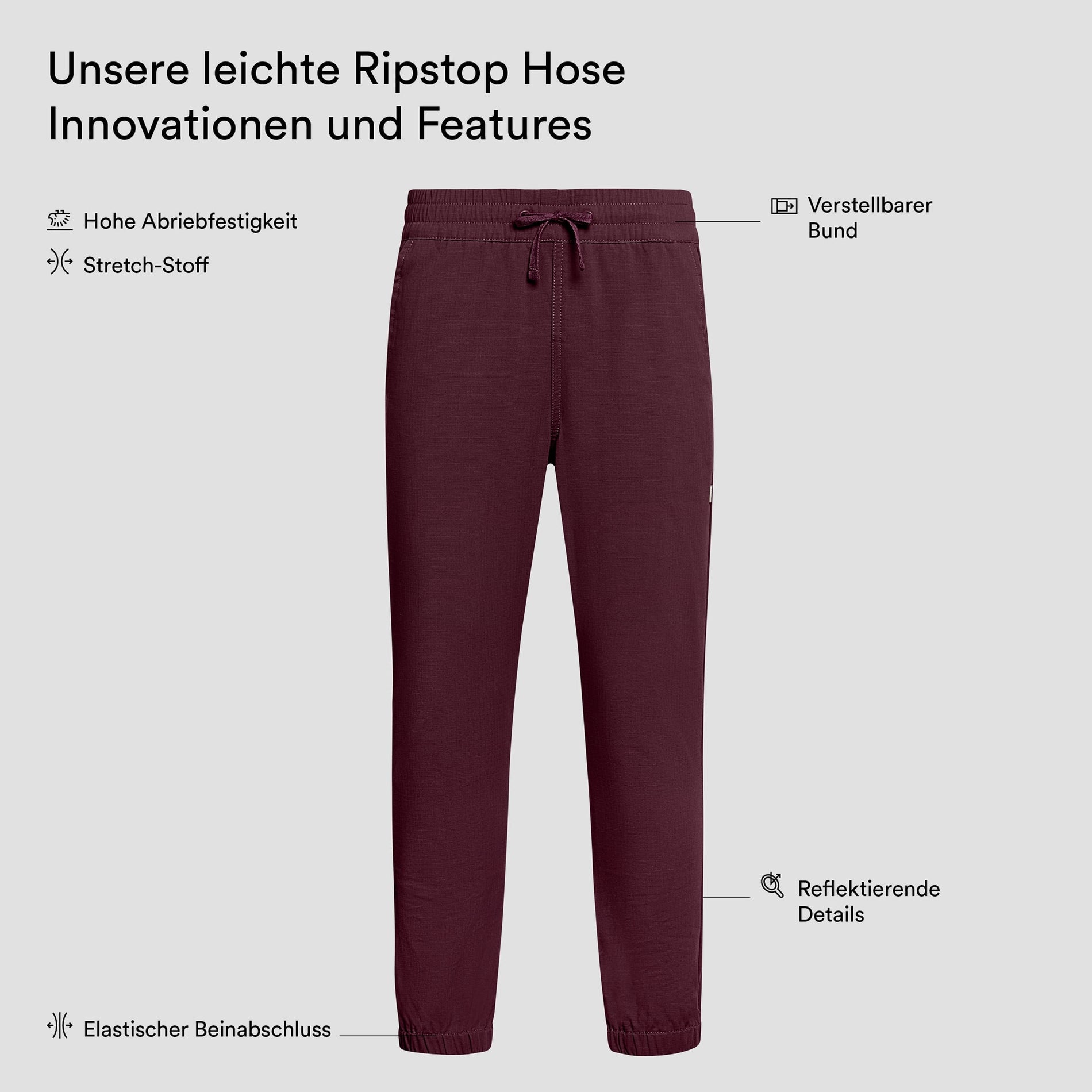 Dash leichte Ripstop Hose (4)