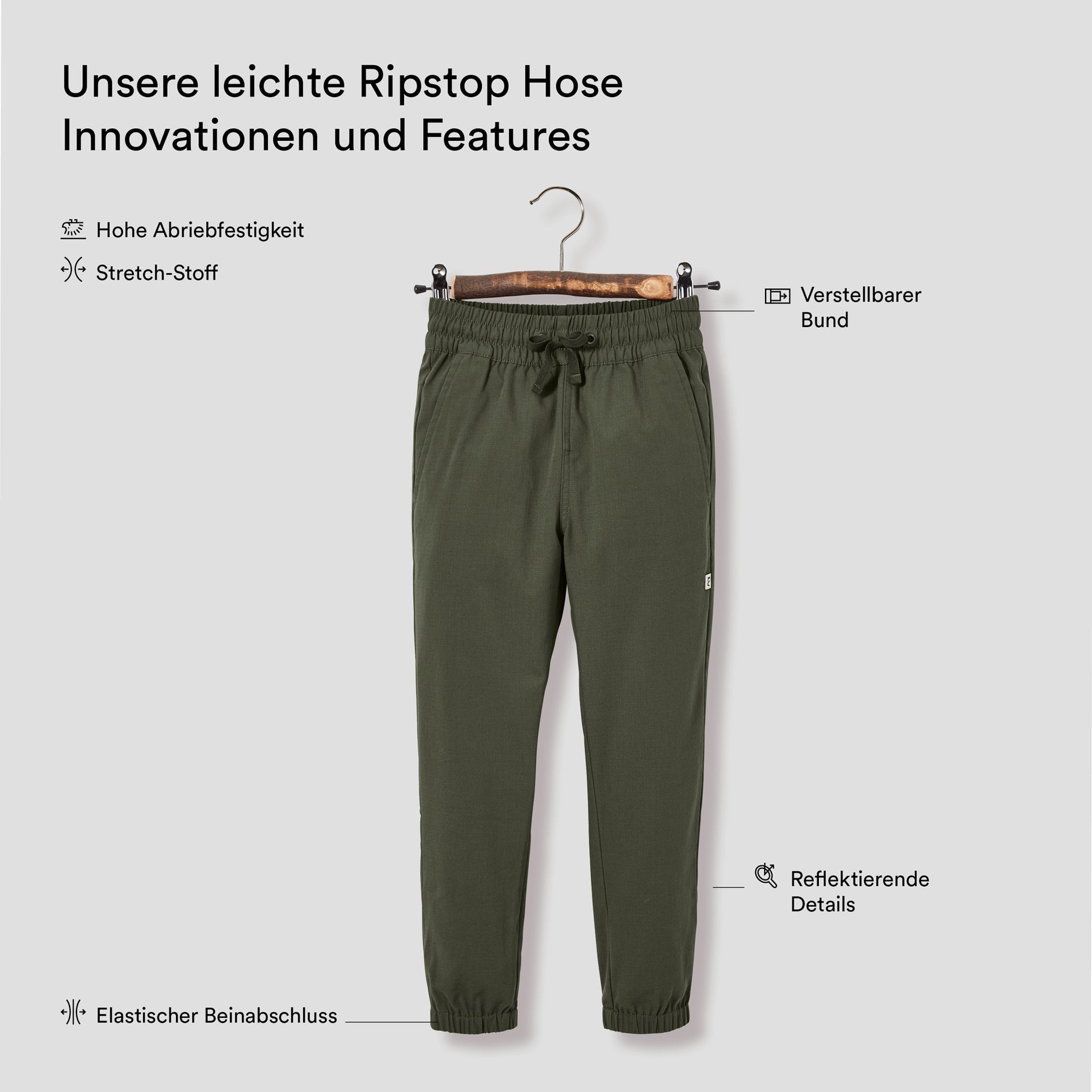 Dash leichte Ripstop Hose (4)