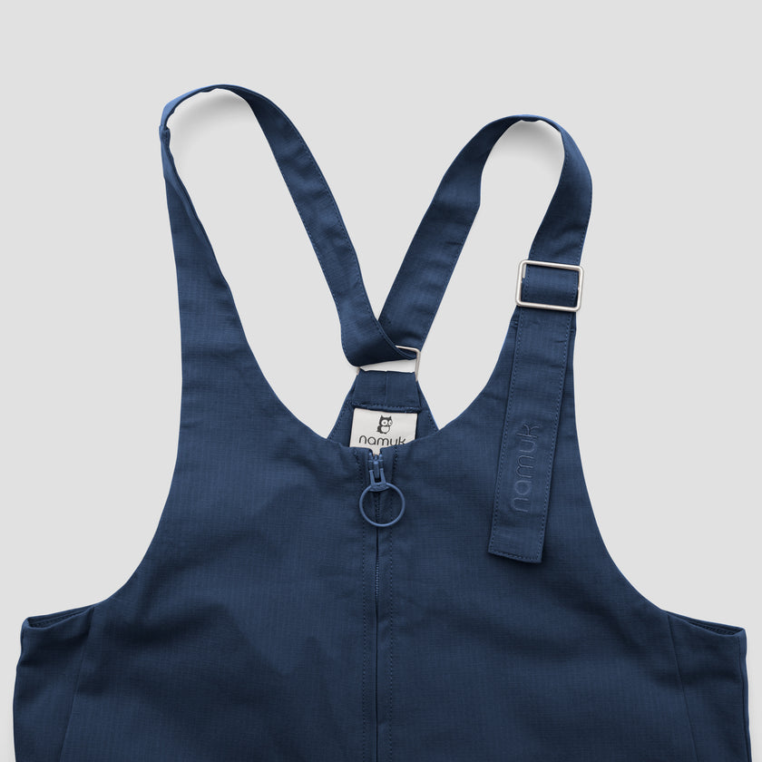 Eri leichte Ripstop Latzhose kurz (5)