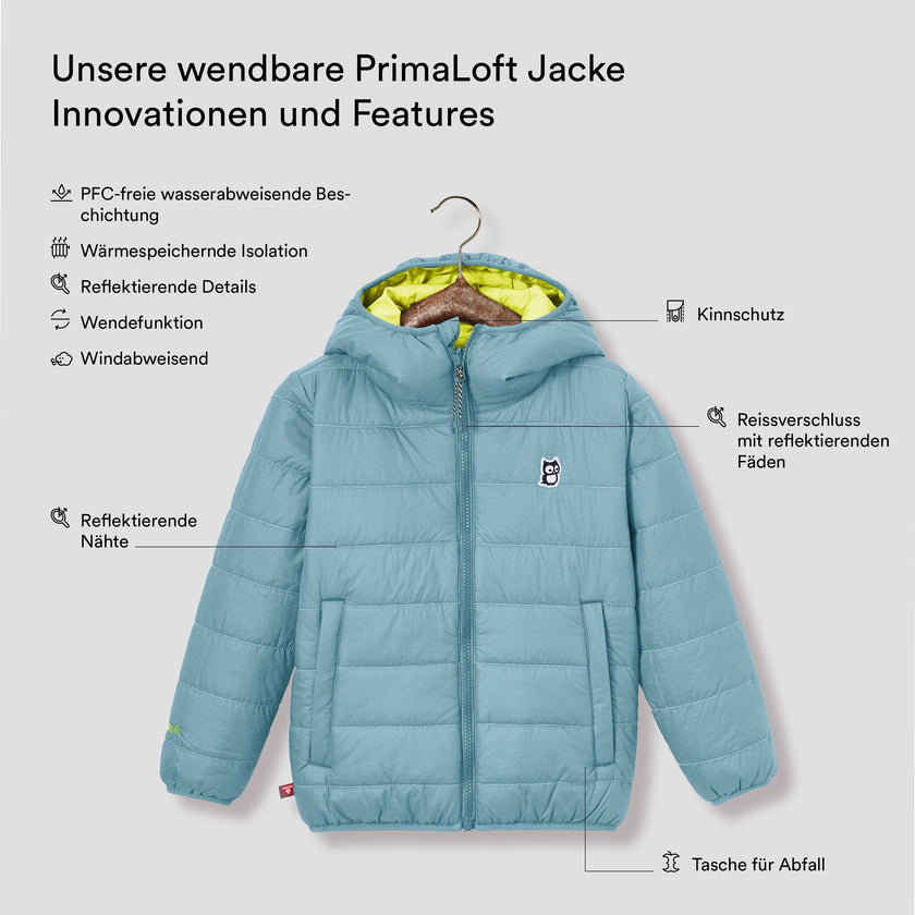 Glow wendbare PrimaLoft Jacke (6)