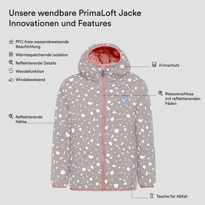 Glow wendbare PrimaLoft Jacke 