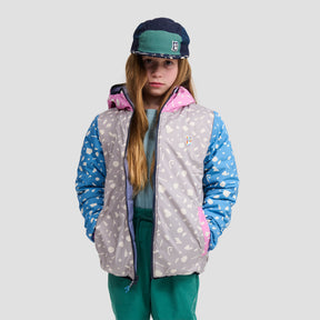 Glow wendbare PrimaLoft Jacke - upcycled
