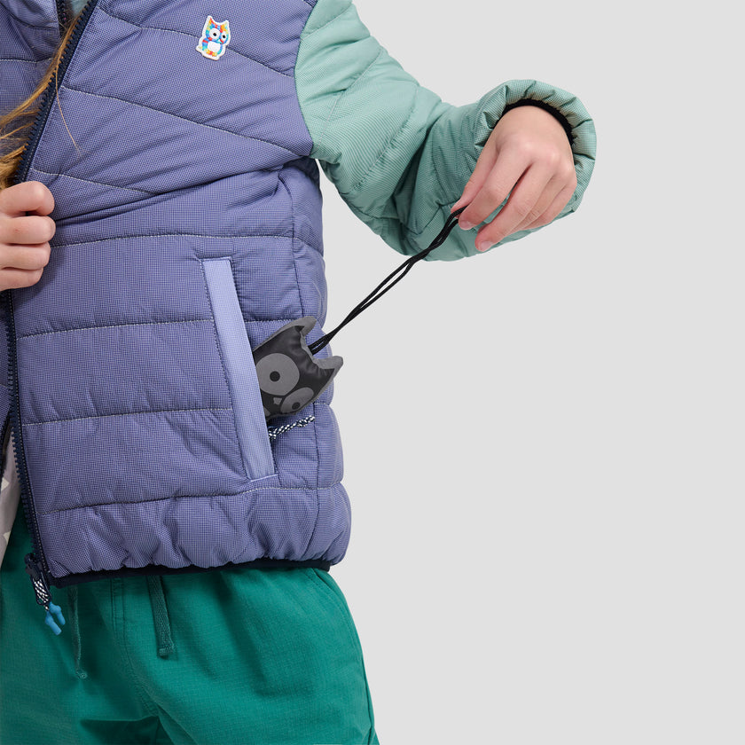 Glow wendbare PrimaLoft Jacke - upcycled (11)