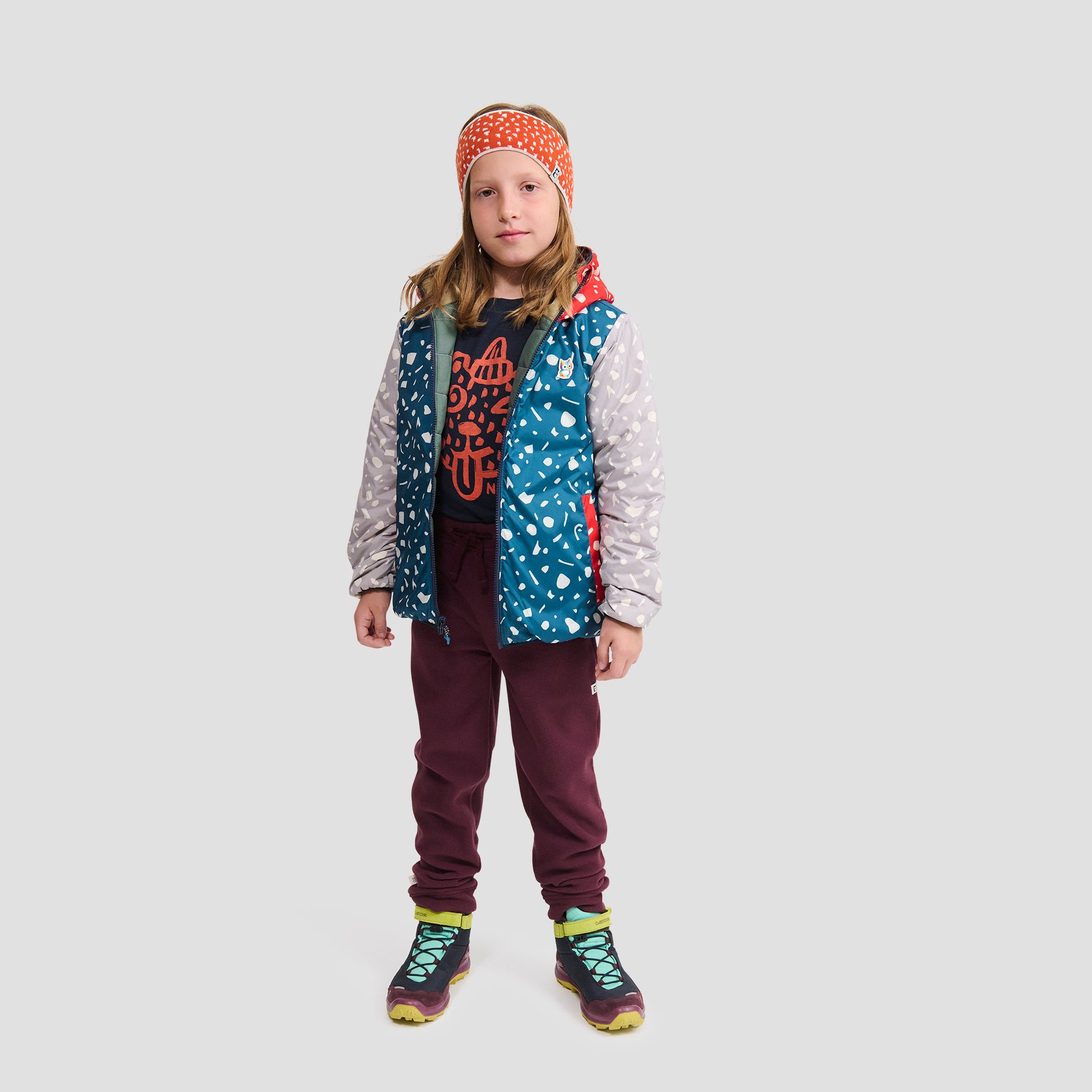 Glow wendbare PrimaLoft Jacke - upcycled (2)