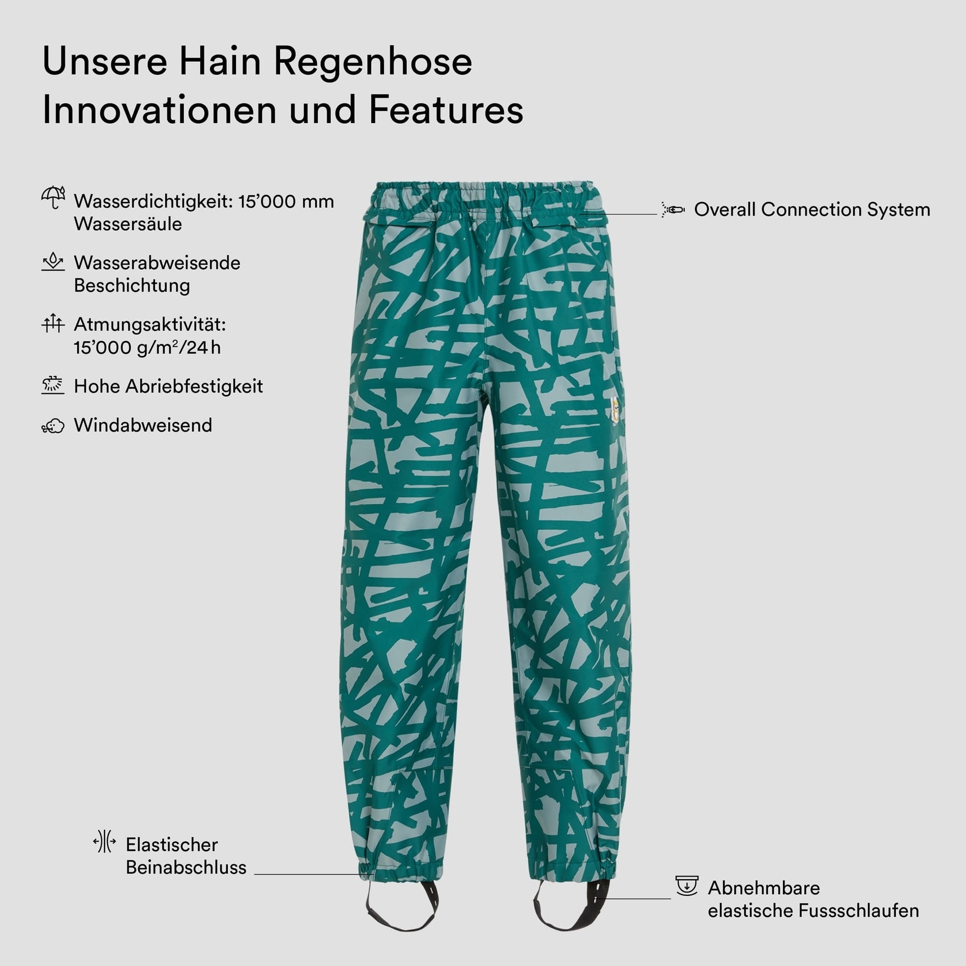 Hain Regenhose "Nest" (3)
