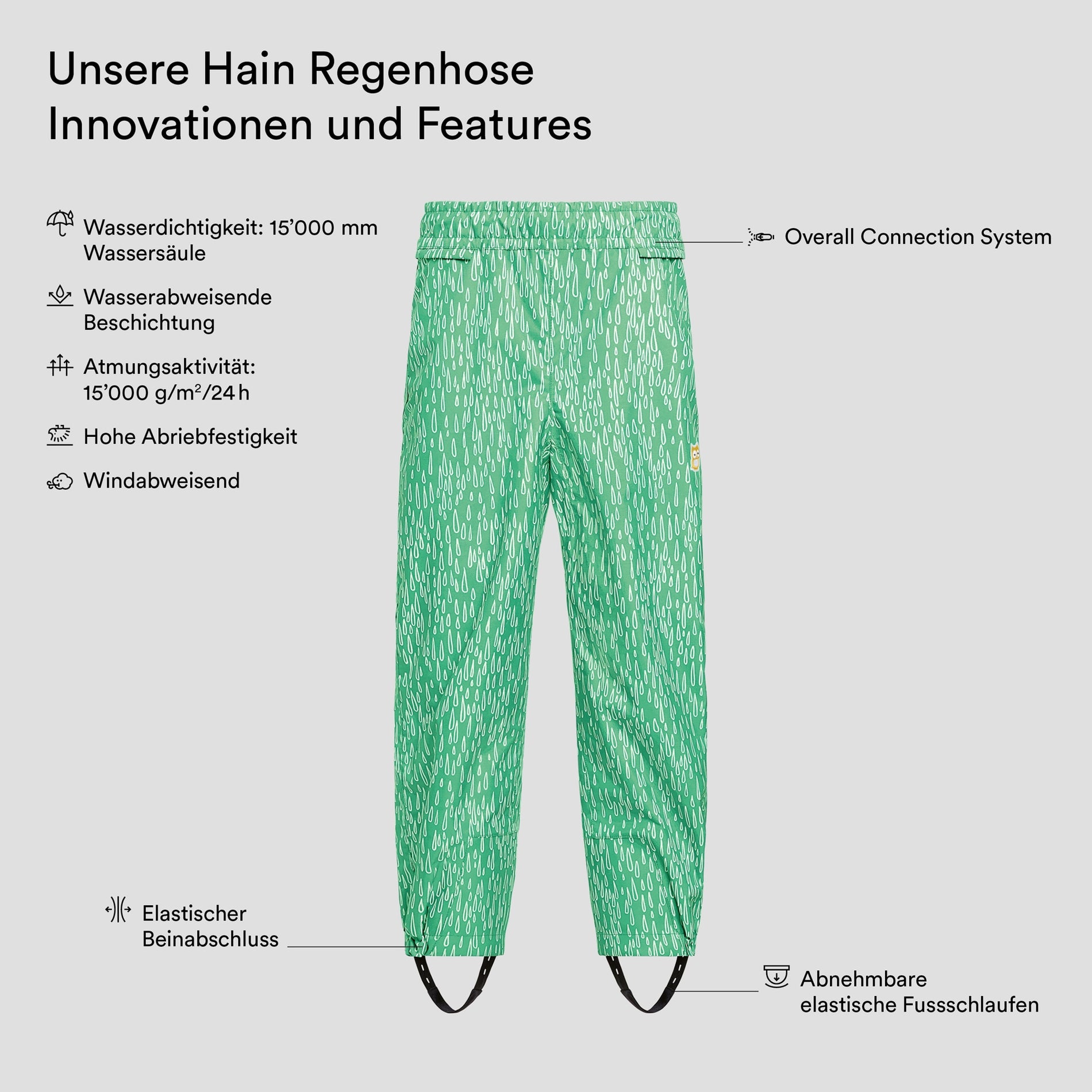 Hain Regenhose "Twine" (4)