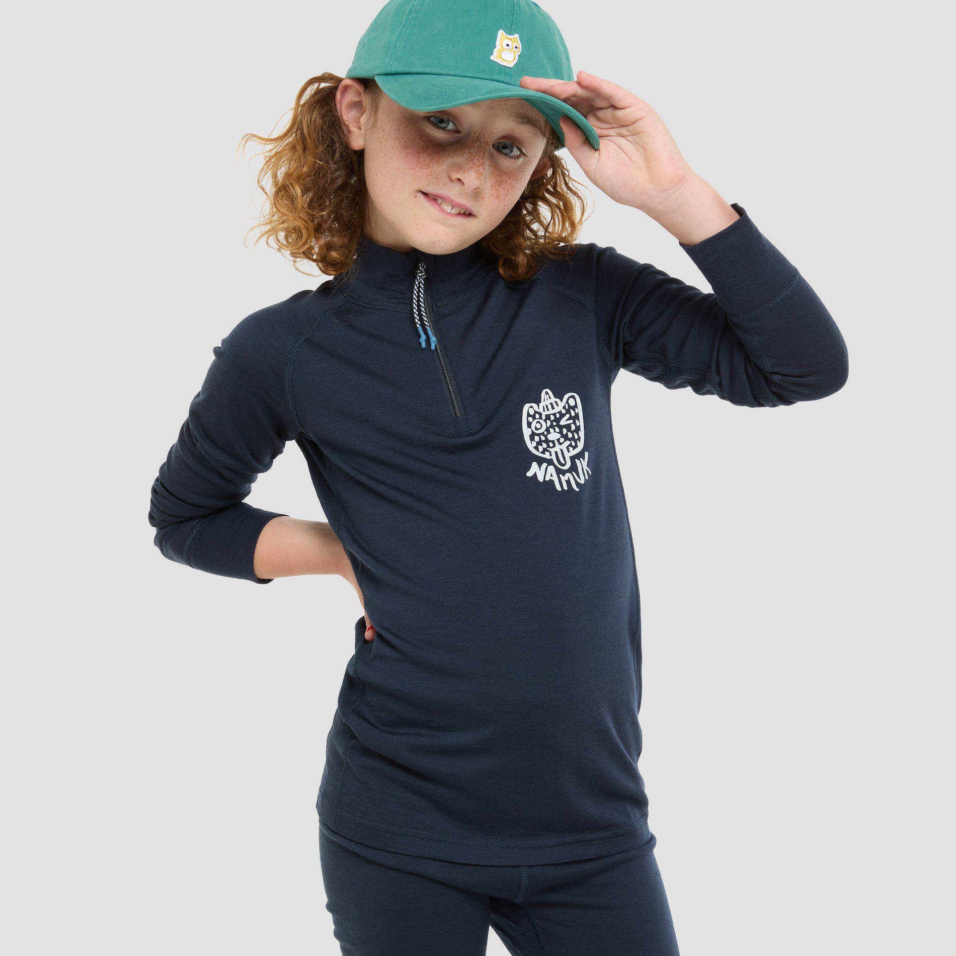 Honu Merino Half-Zip Longsleeve "Rascal"
