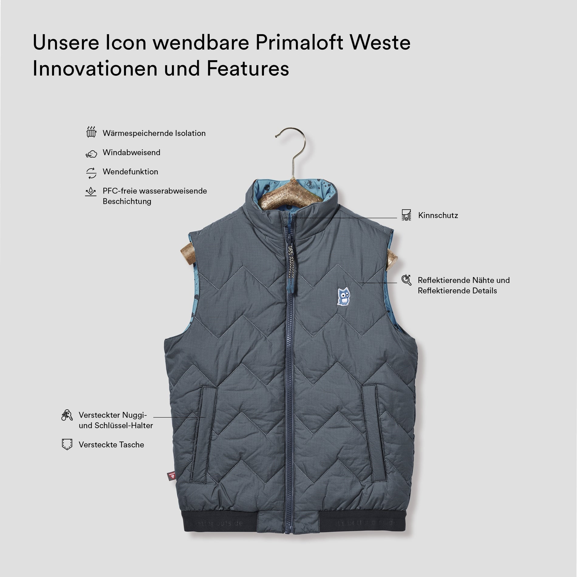 Icon wendbare PrimaLoft Weste "Galaxy" (4)