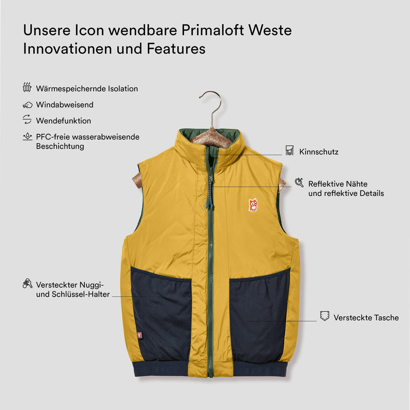 Icon wendbare Primaloft Weste (8)