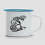 Kopi Emaille Tasse "Speed"