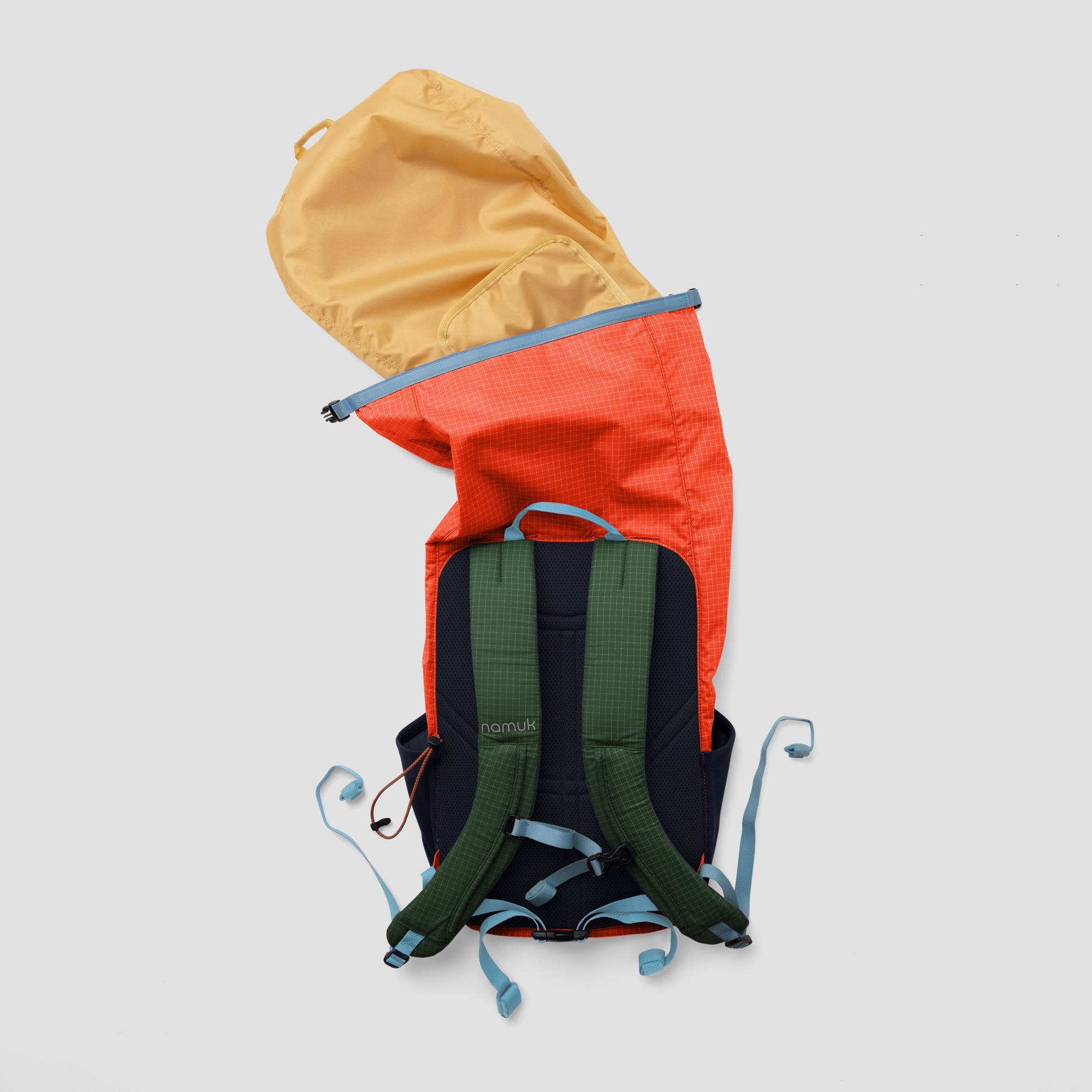 Kids backpack orange-blue | waterproof, 20 liter