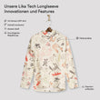 Lika Tech Longsleeve mit Kapuze 