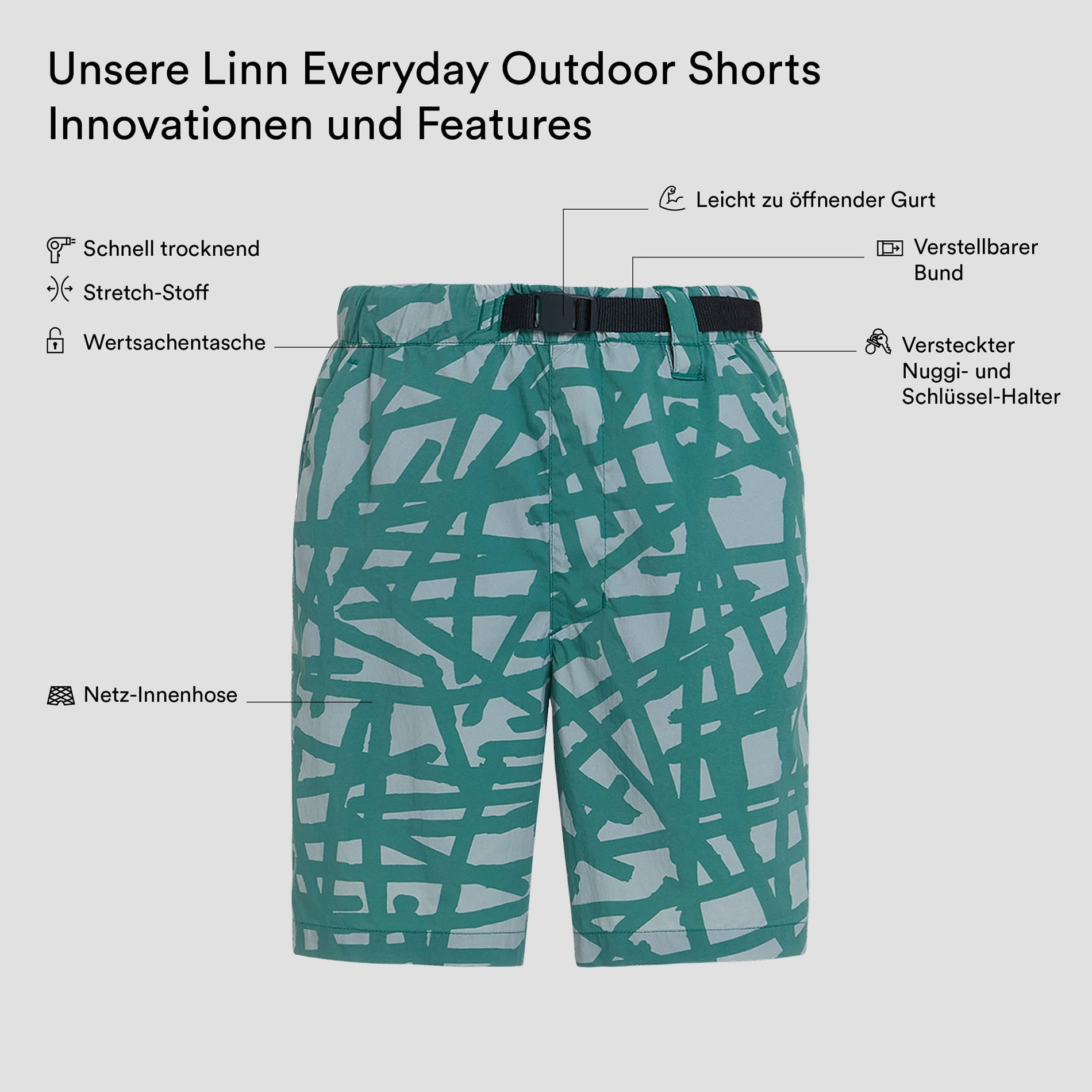 Linn Everyday Outdoor Shorts "Nest" (4)