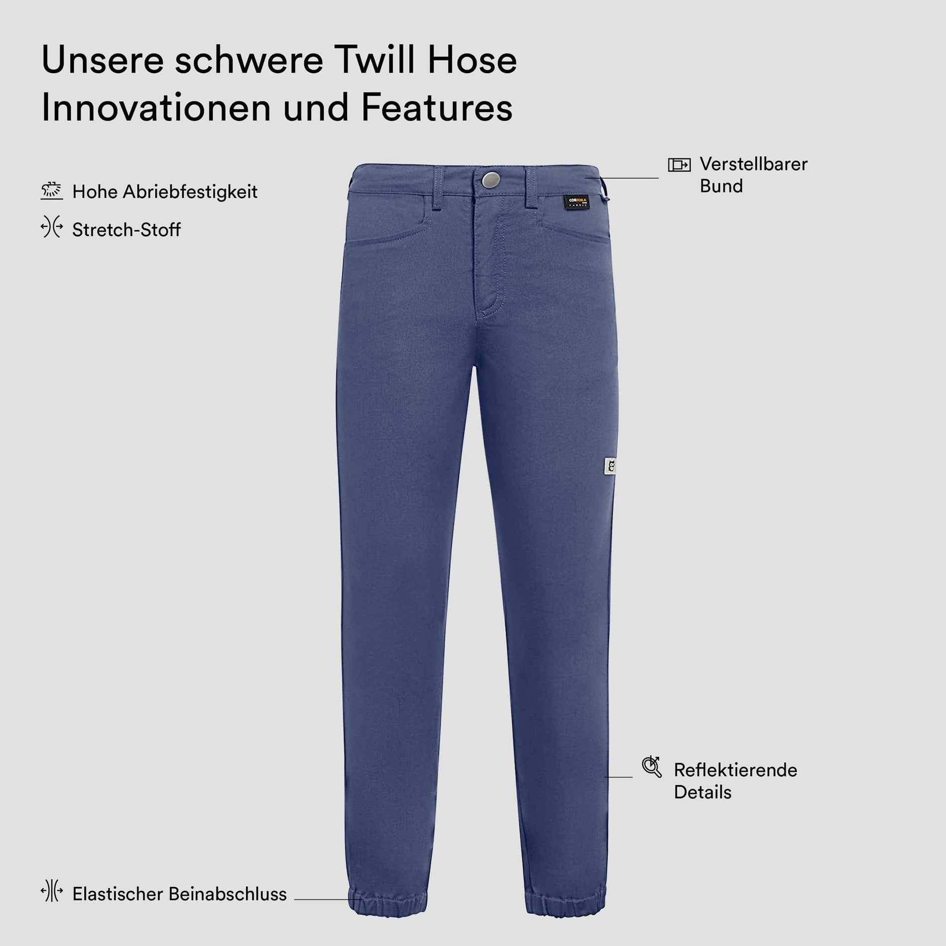 Rush schwere Twill Hose (4)