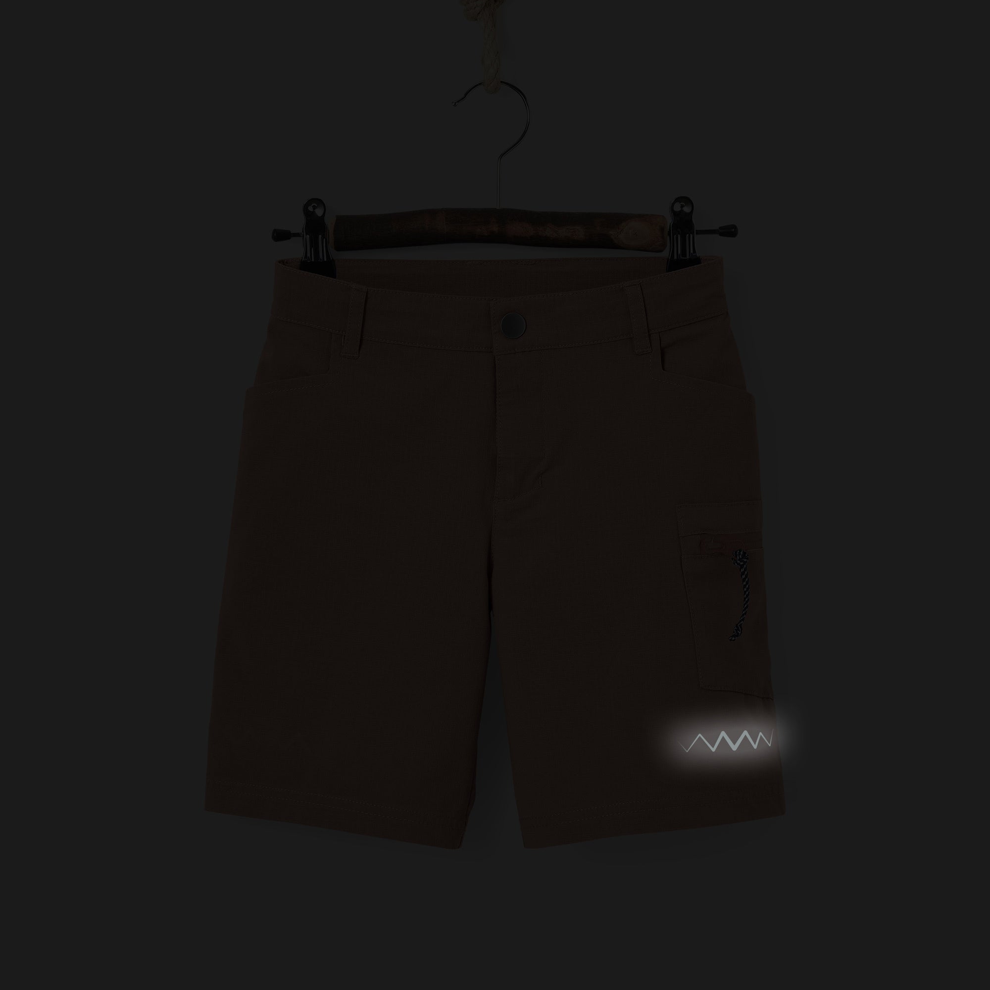 Scrab Riaz Kinder kurze Hose dunkelrosa | Scrab Outdoor Shorts | namuk EU